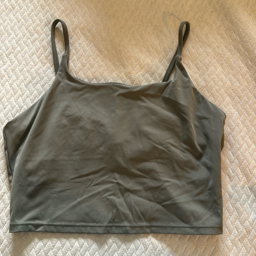 Workout Crop Tank Top